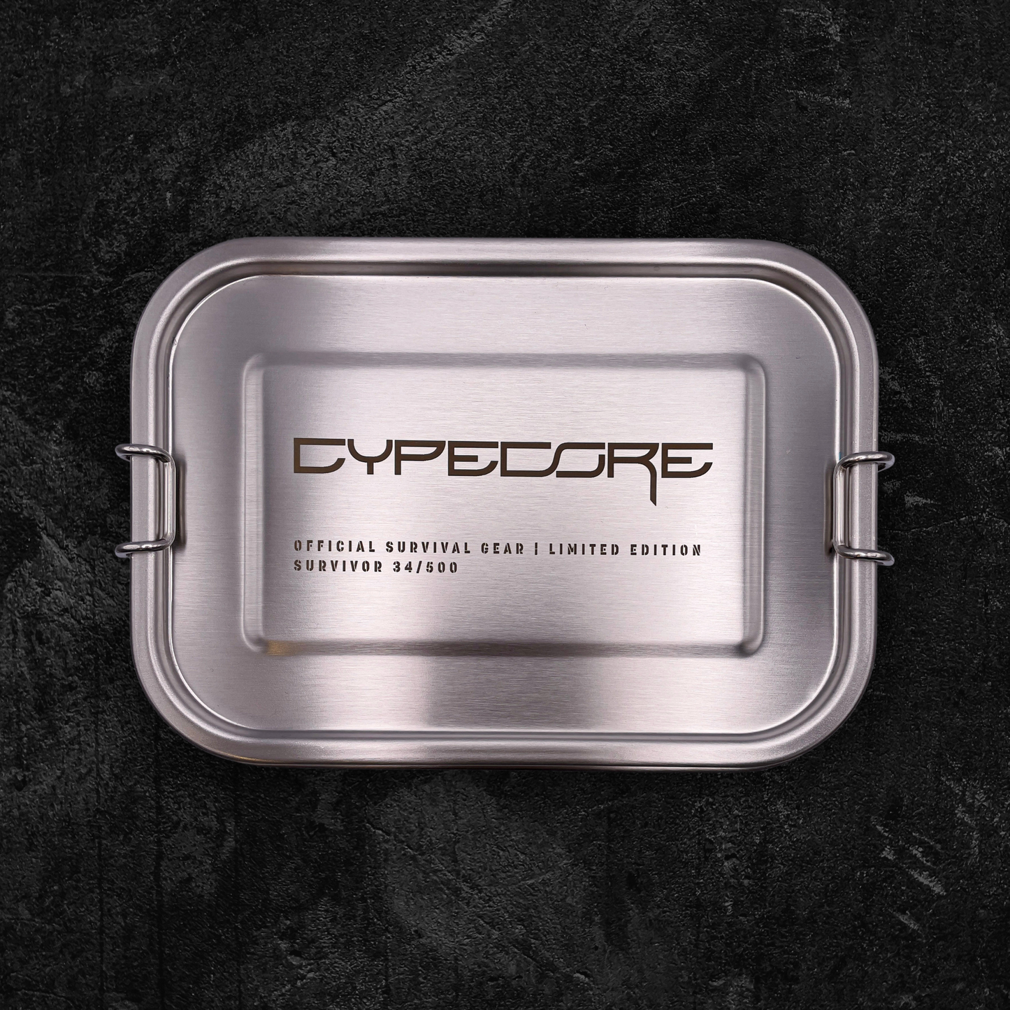 Limited Edition - Official Cypecore Survival Gear - Lunchbox (stainless Steel)