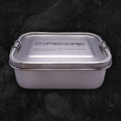 Limited Edition -  Official Cypecore Survival Gear - Lunchbox (stainless Steel)